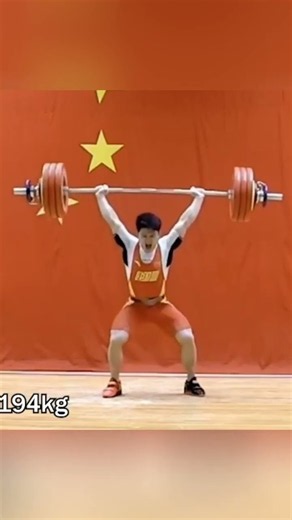 Shi Zhiyong 170/194 at Tokyo test event/Greatest power clean