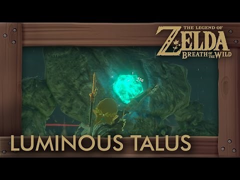 Zelda Breath of the Wild - All Luminous Stone Talus Locations