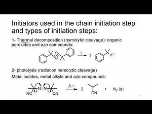 Free Radical Polymerization #2