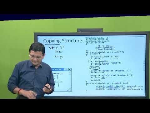 PROGRAMMING USING C LANGUAGE, BLOCK -4, UNIT -1 : STRUCTURES AND UNIONS PROGRAM EXAMPLES