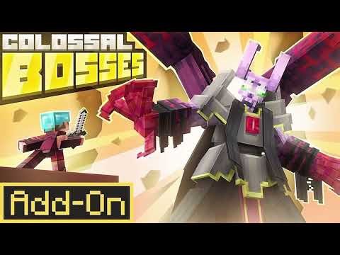 Colossal Bosses Addon | Link download – Giant & Epic Boss Battles for Minecraft Bedrock