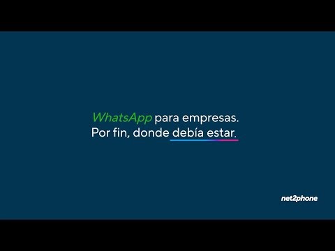 net2phone + WhatsApp