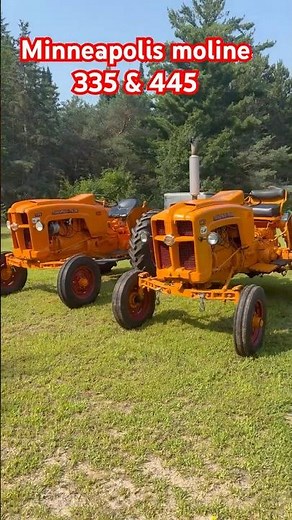 Minneapolis Moline 335 & 445 side by side