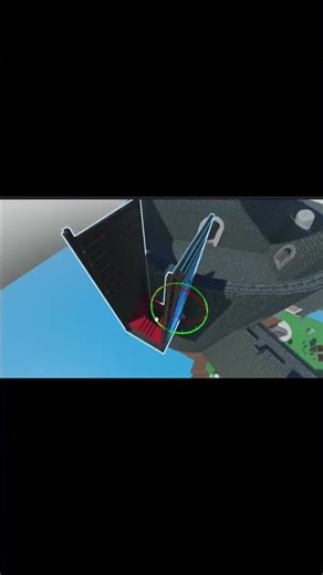 Building Bizarre Box with Red Stairs in my Explaration Game #roblox #building #3dgamedevelopment