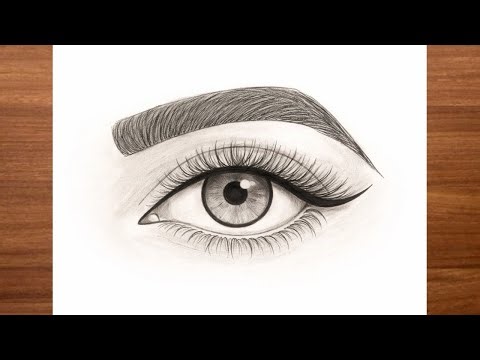 How to Draw a Realistic Eye 👁️ | Easy Pencil Sketch Step by Step for Beginners