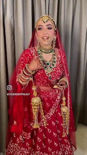 Pehele pet puja,fir kaam dooja! #Wedding #TheDewdropProject #Bride