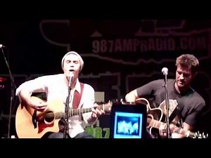 Kris Allen - 98.7 AMP Live - Live Like We're Dying