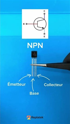 Le transistor, c'est le cœur de l'électronique.#transistor #electronics #tutorial #arduino #replatek