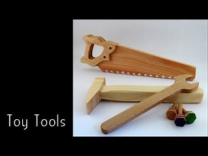 How To Make Wooden Toy Tools For Kids #1 | Wooden Creations