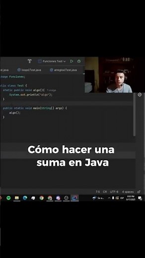Cómo hacer una suma en Java