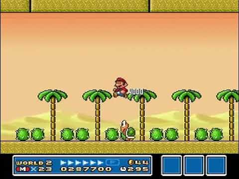 TAS Super Mario All-Stars Super Mario Bros. 3 SNES in 66:46 by Genisto