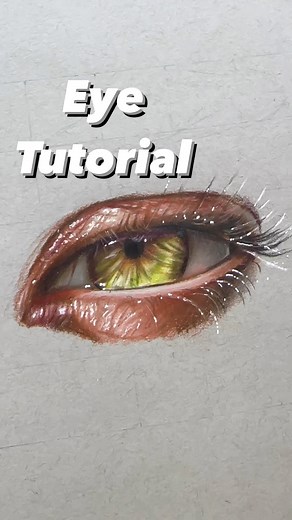 17K views · 19 reactions | Drawing an eye in 9 steps ️ 1. 2H...