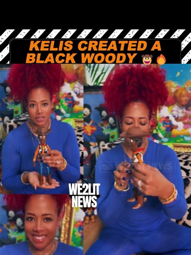 Kelis Reveals Her Custom Black Woody From Toy Story!!