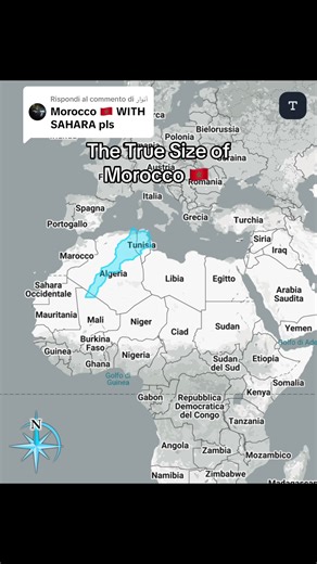 Discovering Morocco's True Size and Geography