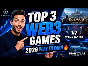 Top 3 Play-to-Earn Web3 Games 2026 | Best Crypto Games You Should Watch