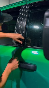 Original vs NEW ⚠️ #vinylwrapping #vinylwraps #vinylwrap #trucksdaily #liftedtrucks #merica #braap #trucks #usa #custommade #madeinamerica #madeinusa | Overkill Graphics co.