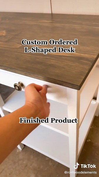 Custom Built Desk #woodwork #woodworkingproject #woodworkingfun #custombuild #customdesk
