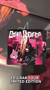 I personally signed these limited edition vinyls of my Greatest Hits album and they are now available to order exclusively at Premiere Collectibles! 🖤🧡🩷💚 They’re limited in quantity so make sure you get yours ASAP! | Avril Lavigne