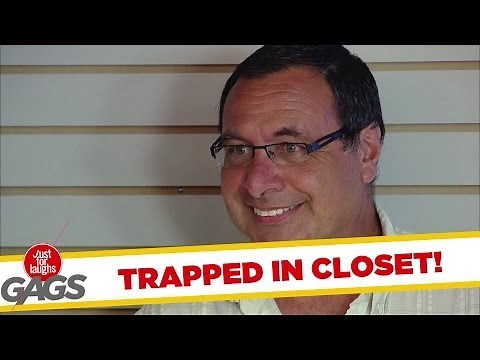 Trapped in the Closet Prank