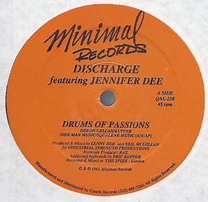 Discharge featuring Jennifer Dee - Drums Of Passions