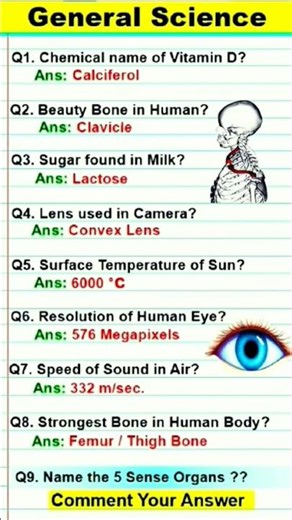 General science #Basic #Knowledge