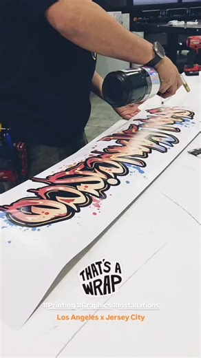 We’re installing a custom-printed wrap on a skateboard today. Branding props for event décor are a specialty of ours. Have something unusual to wrap? Email us at sales@creativegraphicservices.com #TeamCGS #creativegraphicservices #losangeles #jerseycity #graphics installations | Creative Graphic Services | Facebook