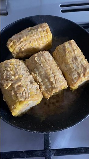 Maïs grillé \\ maïs au beurre et épice #recettefacile #foodie #food