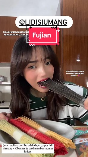 Sapu Lidi Bisa Dimakan - Lidi Si Umang 100% BPOM!