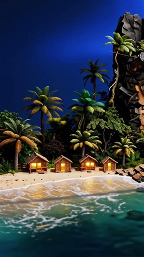 Amazing DIY Beach Miniature 🏝️ | From Empty Space to Paradise Setup