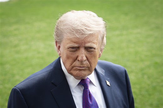 Trump Departs White House for Miami UFC Event