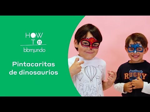 ¡Transforma a tu hijo en un DINOSAURIO! 🦖 Maquillaje infantil increíble en 5 minutos