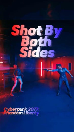 🍀Shot By Both Sides / Bri or Dante / Cyberpunk 2077: Phantom Liberty #cyberpunk2077 #shorts