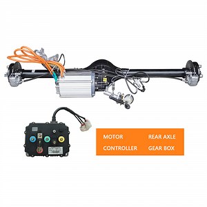 [Hot Item] Electric Vehicle Motor 5kw Pmsm Motor Disc Brake Differential Rear Axle Drive System