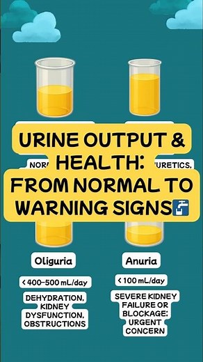 Urine Output: What’s Normal vs. Warning Signs 🚨