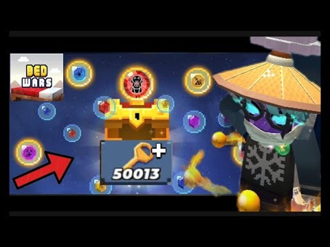 This is what I got after wasting 50,000 keys in bedwars! Blockman go #bedwars #blockmango