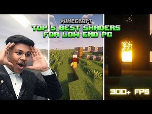 Top 5 BEST Low End Shaders for Minecraft Full Installation Explain!