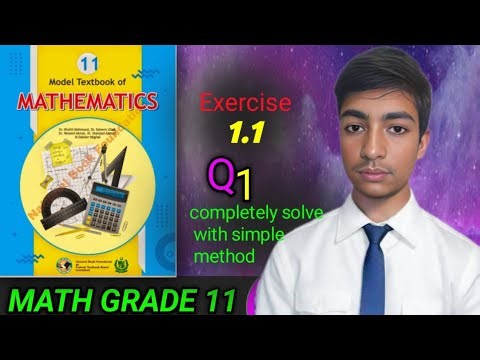 Math Grade 11 | Exercise 1.1 Question 1 Complete Solution | Complex Numbers | NBF