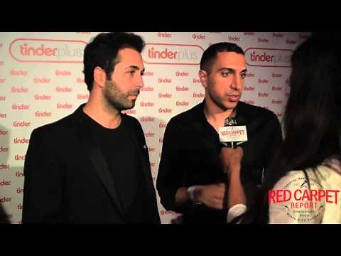 Co-Founders of Tinder, Justin Mateen & Sean Rad at the Tinder Plus Party #TINDERTAKEOFF