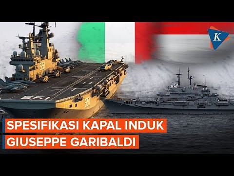 Dilengkapi Kemampuan STOVL, Ini Spesifikasi Kapal induk Giuseppe Garibaldi Hibah untuk Indonesia