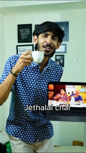 Jethalal Total Chai in TMKOC! ☕