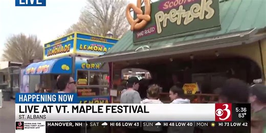 Vermont Maple Festival underway