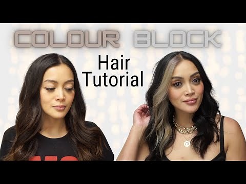 2022 HAIR TREND | Simple Colour Blocking Tutorial