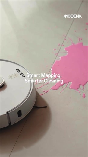 Who needs a cleaning crew when you’ve got Smart Robot Vacuum? It sweeps, mops, vacuums, and even empties its own dustbin. Control from any devices with MODENA Seamless App and let it do the dirty work. Totally a hands-free cleaning for easier living! Want to have #HomeThatGetsYou? Shop now at MODENA Official Stores. #MODENA #MODENASeamlessIoT