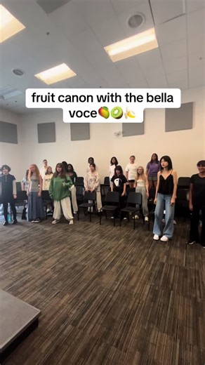 Fruit Canon Warm-Up: Join the Melody with Bella Voce