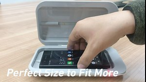 UV Light Sanitizer Box UVC Sterilizer for Phone Ultraviolet Clean 99.99% for Home Office Travel
