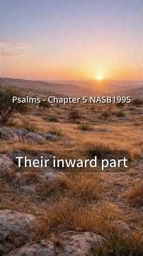 Psalms - Chapter 5 NASB1995 #biblechapter #biblereading #psalms