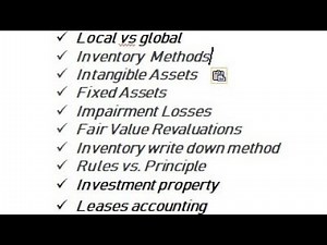 Accounting በ IFRS vs GAAP መካከል ያሉ ዋና ዋና 10 ልዩነቶች በአማርኛ difference between IFRS and GAAP in amharic