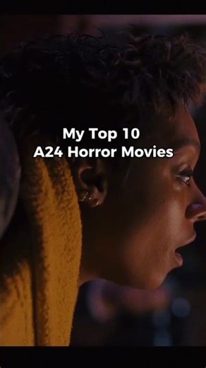 Top 10 A24 Horror Movies #shorts