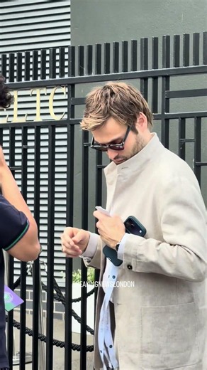 DOUGLAS BOOTH BRINGS SUMMER TAILORING TO WIMBLEDON