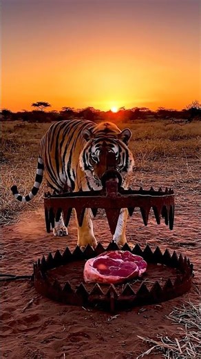 Trapper's Thrill: Caught in Action! Wild Animal Meets Its Match!